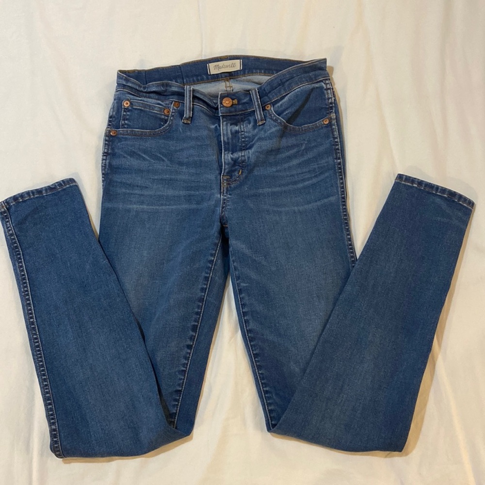 Madewell high rise skinny jeans
